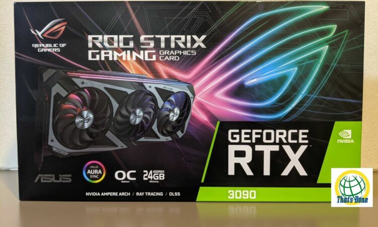 Asus ROG Strix GeForce RTX3090 OC 24GB GDDR6X Graphics1 Copy Copy