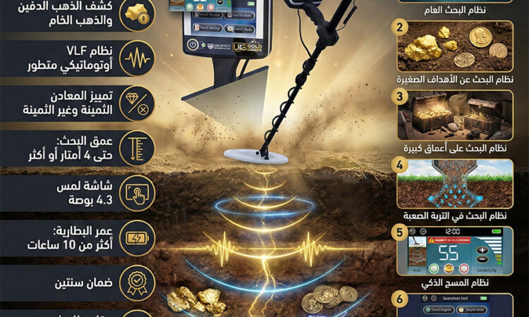 افضل جهاز كشف الذهب جولد ديجر