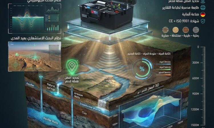 1 جهاز كشف المياه الجوفيه ريفر جي 3