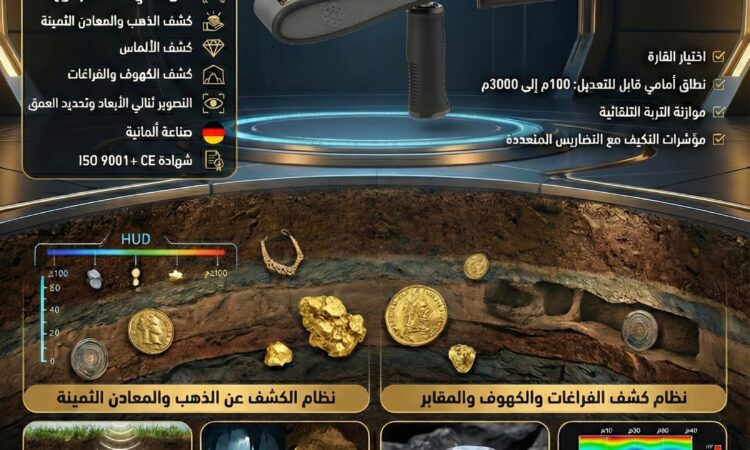 جهاز كشف الذهب جولد هانتر سمارت 1