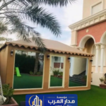 بيوت شعر واجهه زجاج2